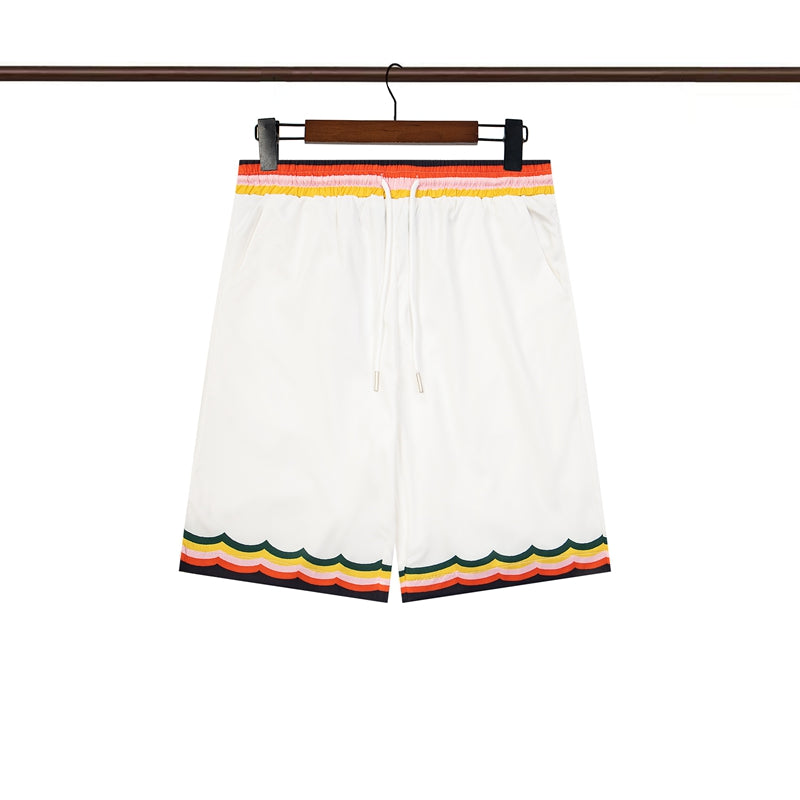 Tennis Club Summer Short Sleeve Shirt Shorts Set
