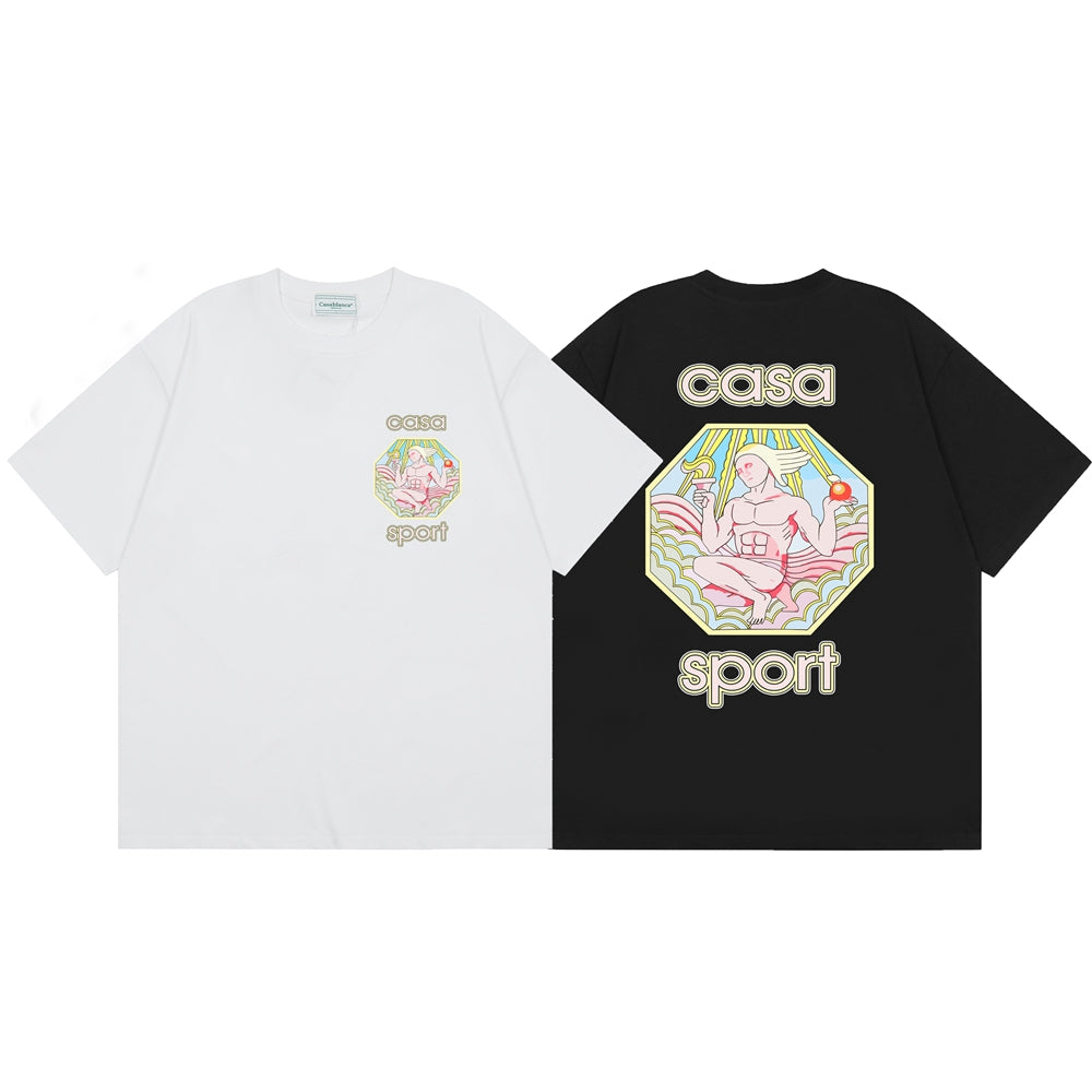 Tennis Club Cotton Short Sleeve T-Shirt