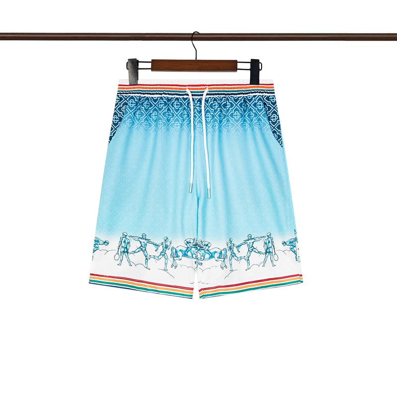 Tennis Club Summer Short Sleeve Shirt Shorts Set