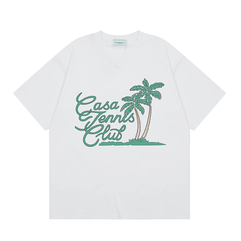 Tennis Club Cotton Short Sleeve T-Shirt