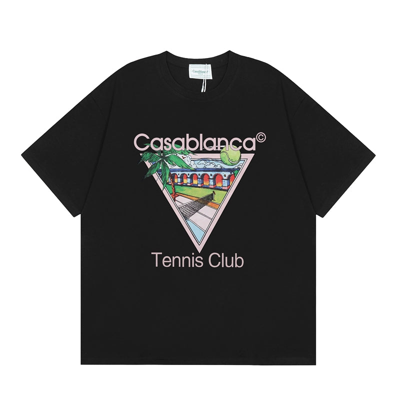 Tennis Club Cotton Short Sleeve T-Shirt