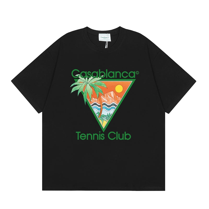 Tennis Club Cotton Short Sleeve T-Shirt