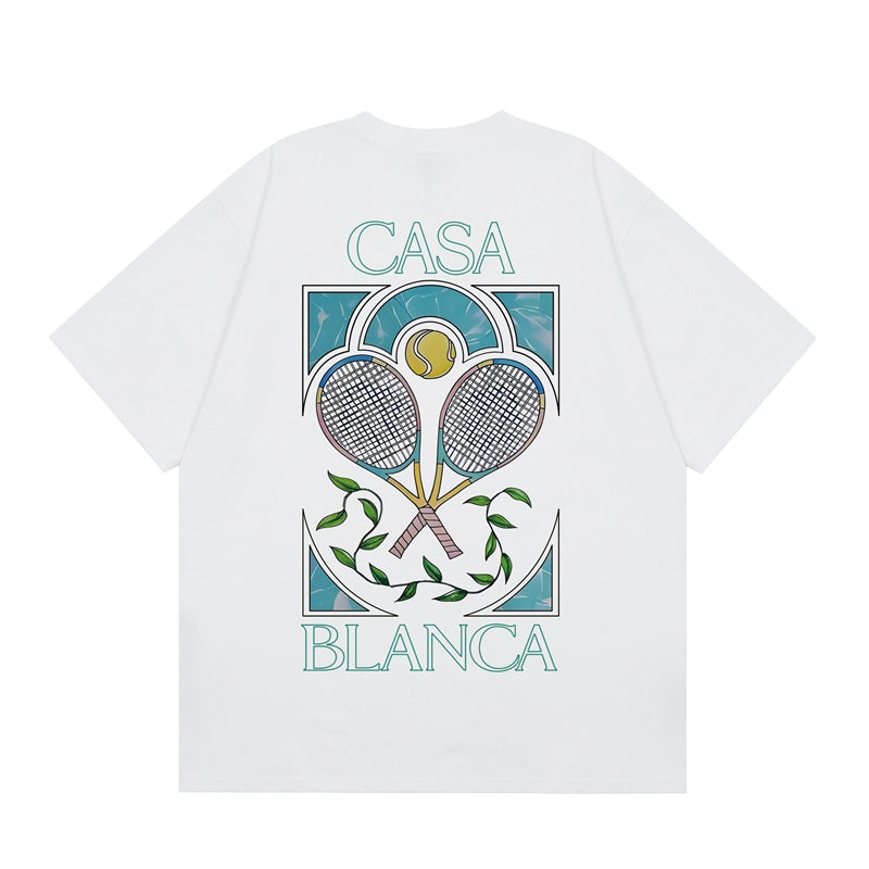 Tennis Club Cotton Short Sleeve T-Shirt
