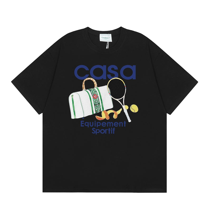 Tennis Club Cotton Short Sleeve T-Shirt