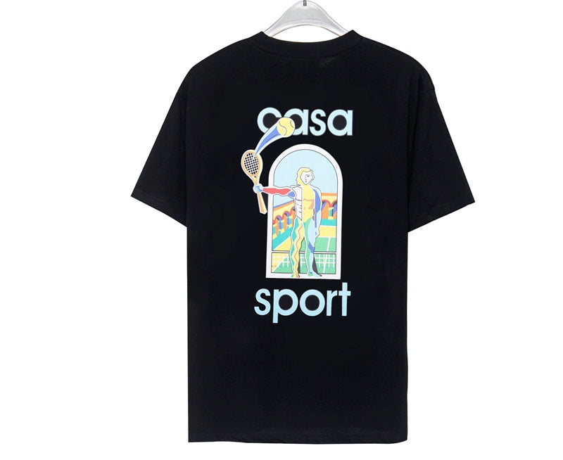 Tennis Club Cotton Short Sleeve T-Shirt