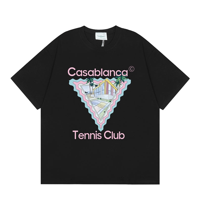 Tennis Club Cotton Short Sleeve T-Shirt