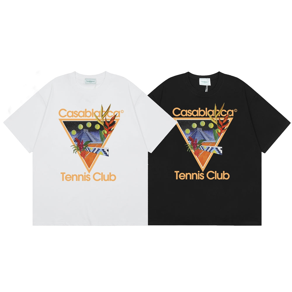 Tennis Club Cotton Short Sleeve T-Shirt