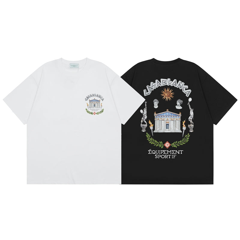 Tennis Club Cotton Short Sleeve T-Shirt
