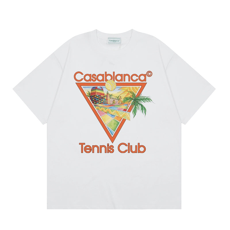 Tennis Club Cotton Short Sleeve T-Shirt