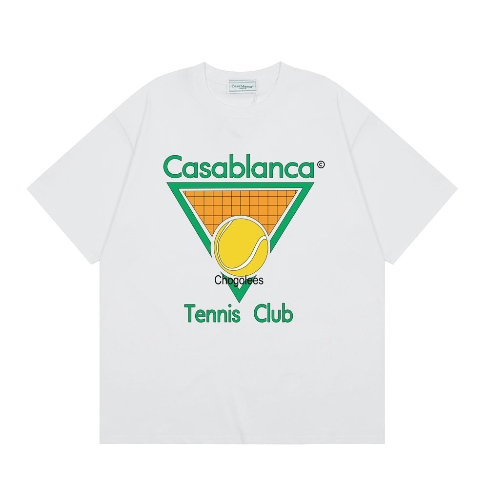 Tennis Club Cotton Short Sleeve T-Shirt