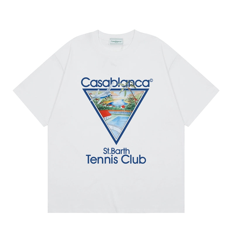 Tennis Club Cotton Short Sleeve T-Shirt