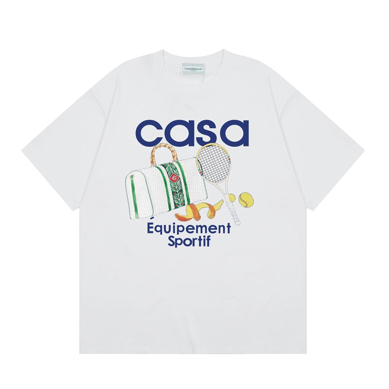Tennis Club Cotton Short Sleeve T-Shirt