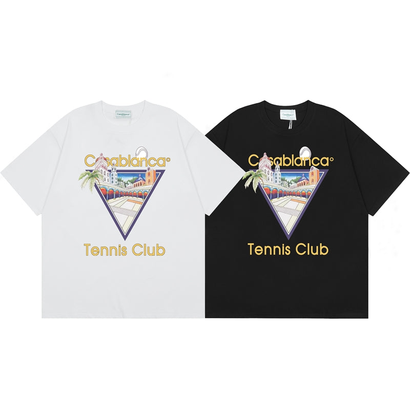 Tennis Club Cotton Short Sleeve T-Shirt
