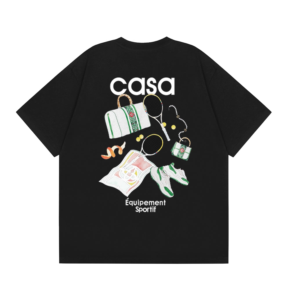 Tennis Club Cotton Short Sleeve T-Shirt
