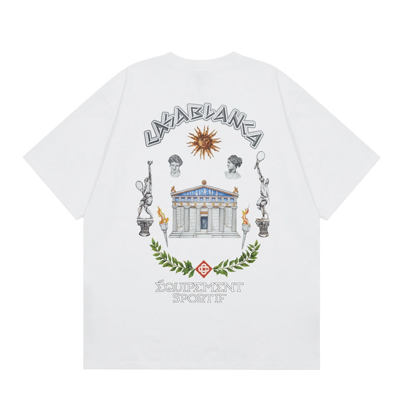 Tennis Club Cotton Short Sleeve T-Shirt