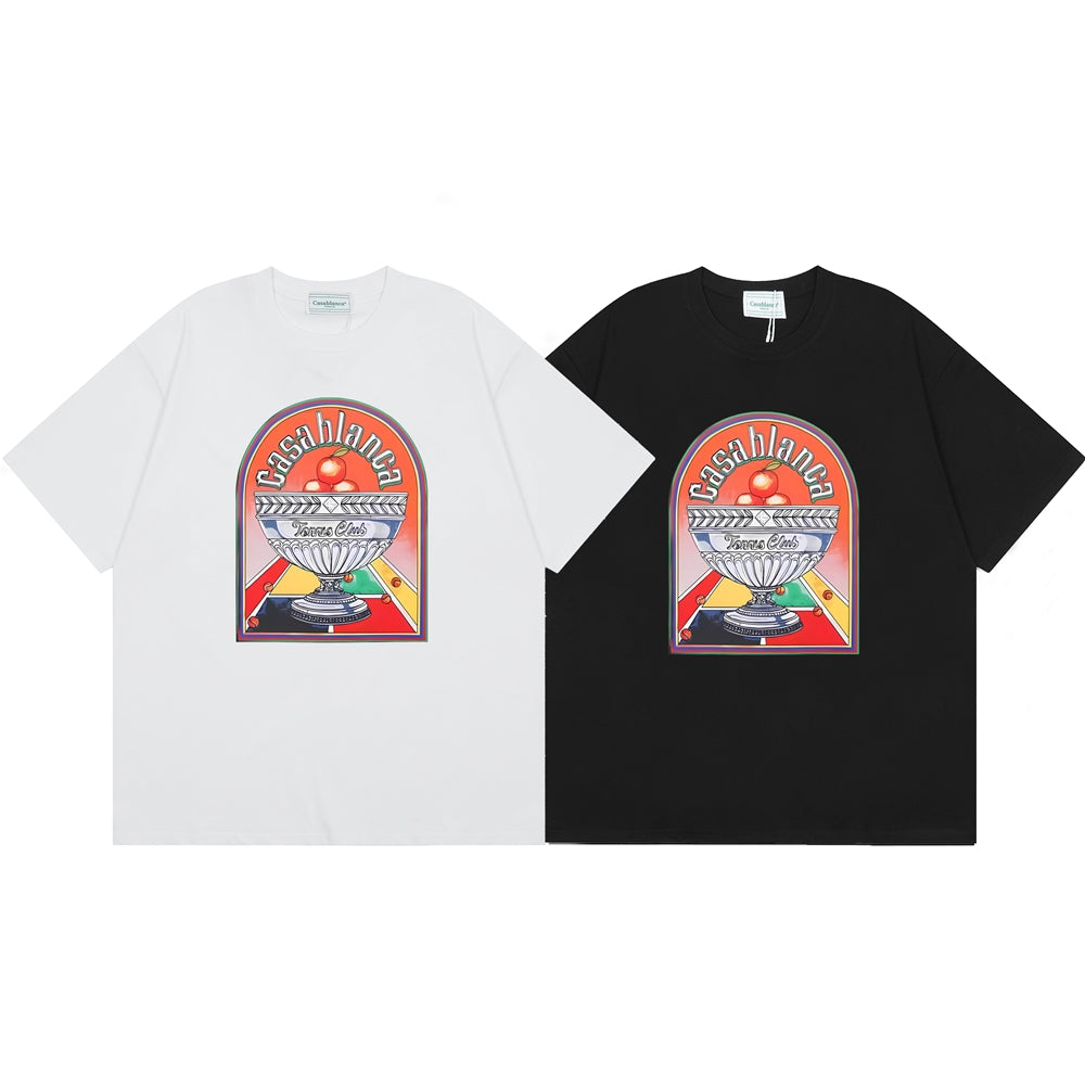 Tennis Club Cotton Short Sleeve T-Shirt