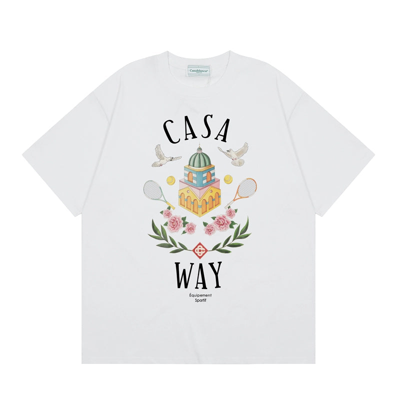 Tennis Club Cotton Short Sleeve T-Shirt