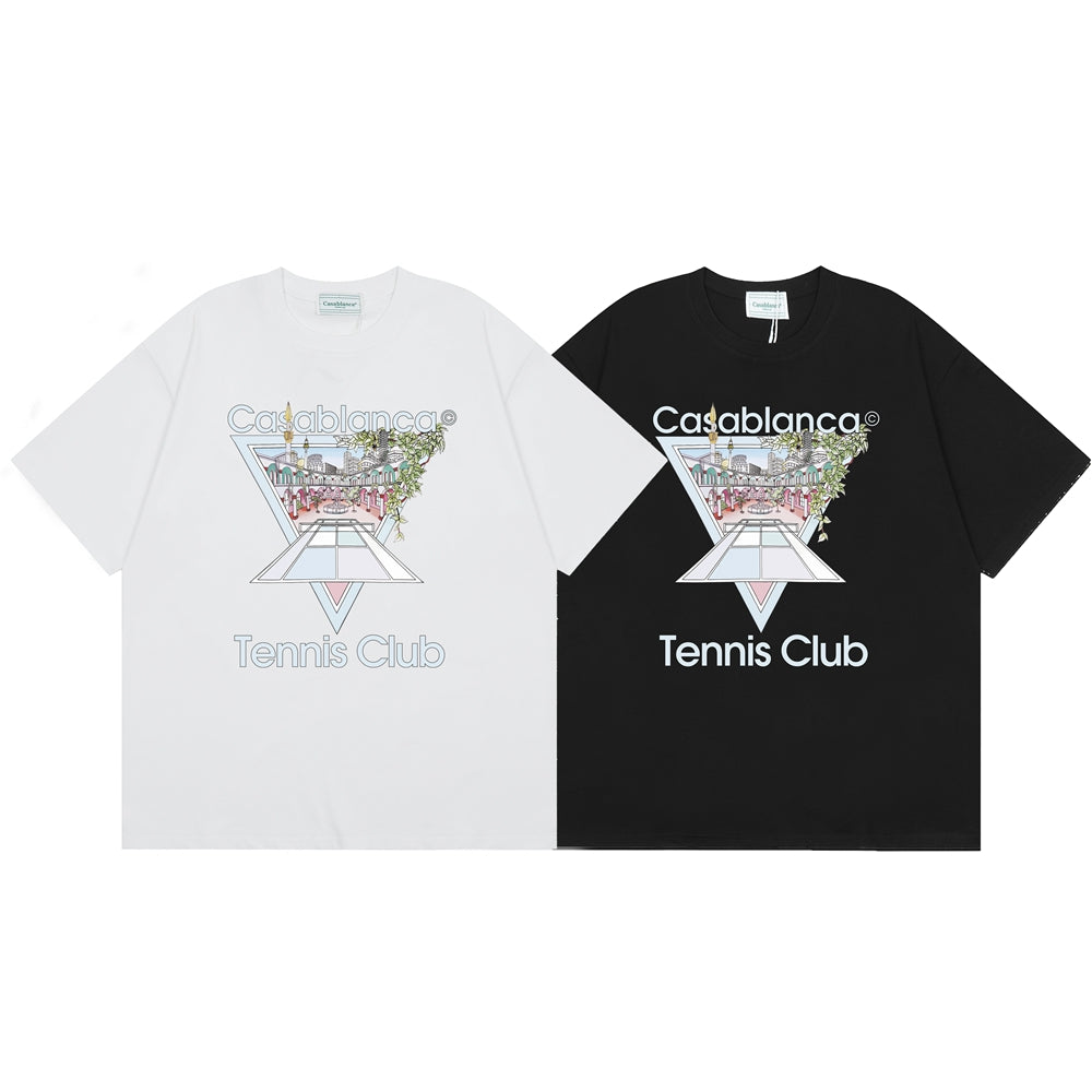 Tennis Club Cotton Short Sleeve T-Shirt