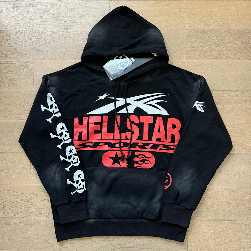 Vintage Casual Hoodie Pants Set