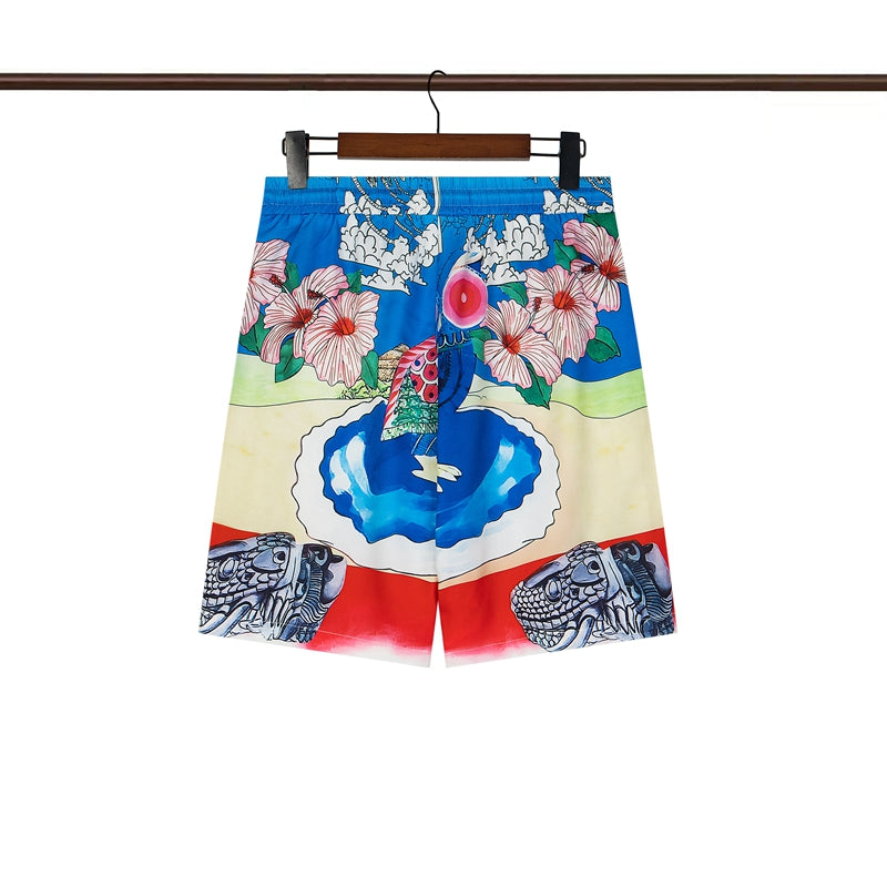 Tennis Club Summer Short Sleeve Shirt Shorts Set
