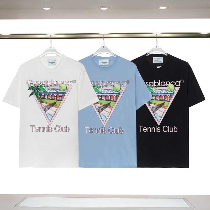 Tennis Club Cotton Short Sleeve T-Shirt