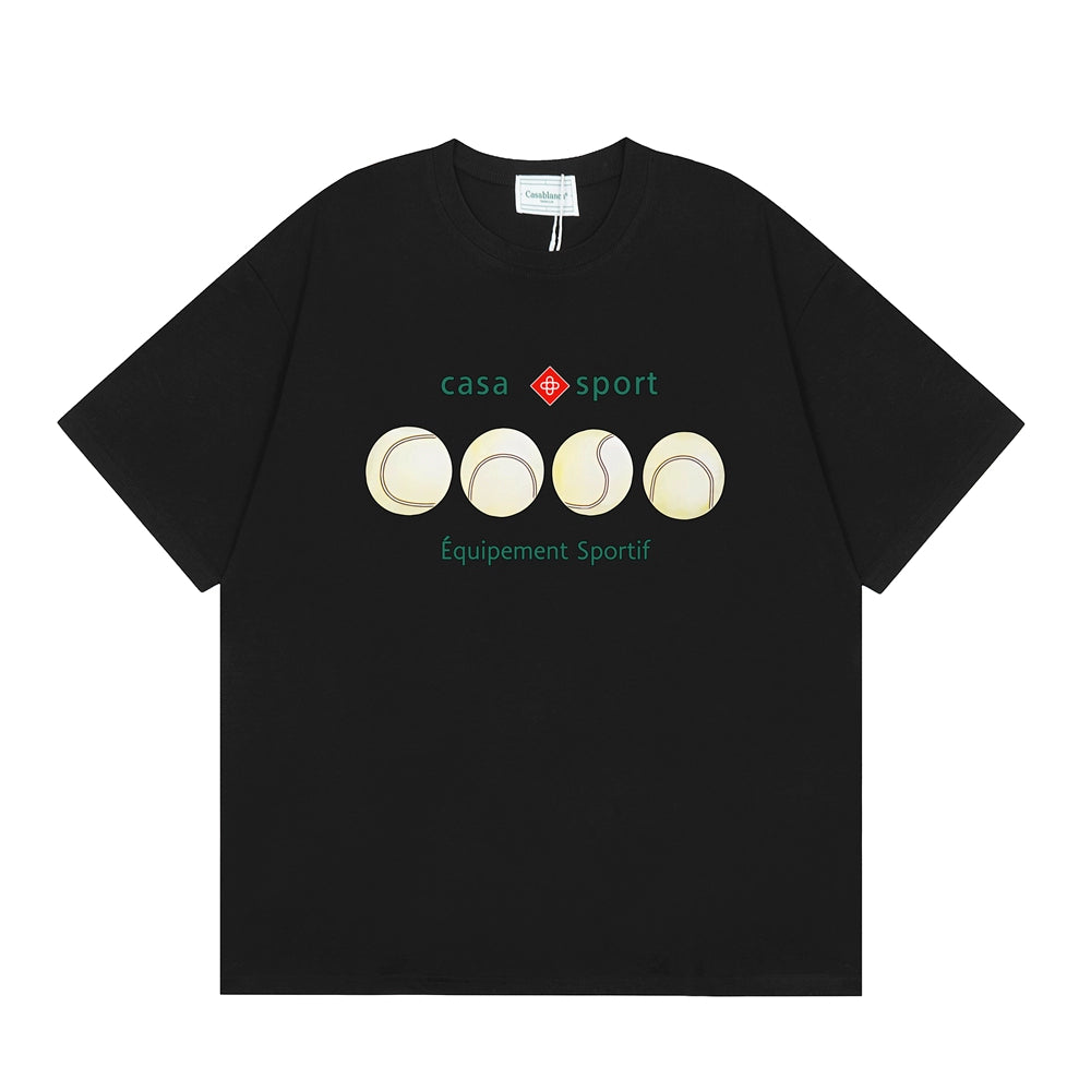 Tennis Club Cotton Short Sleeve T-Shirt