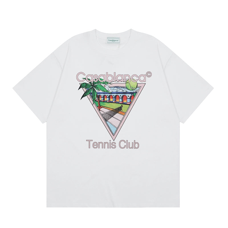 Tennis Club Cotton Short Sleeve T-Shirt
