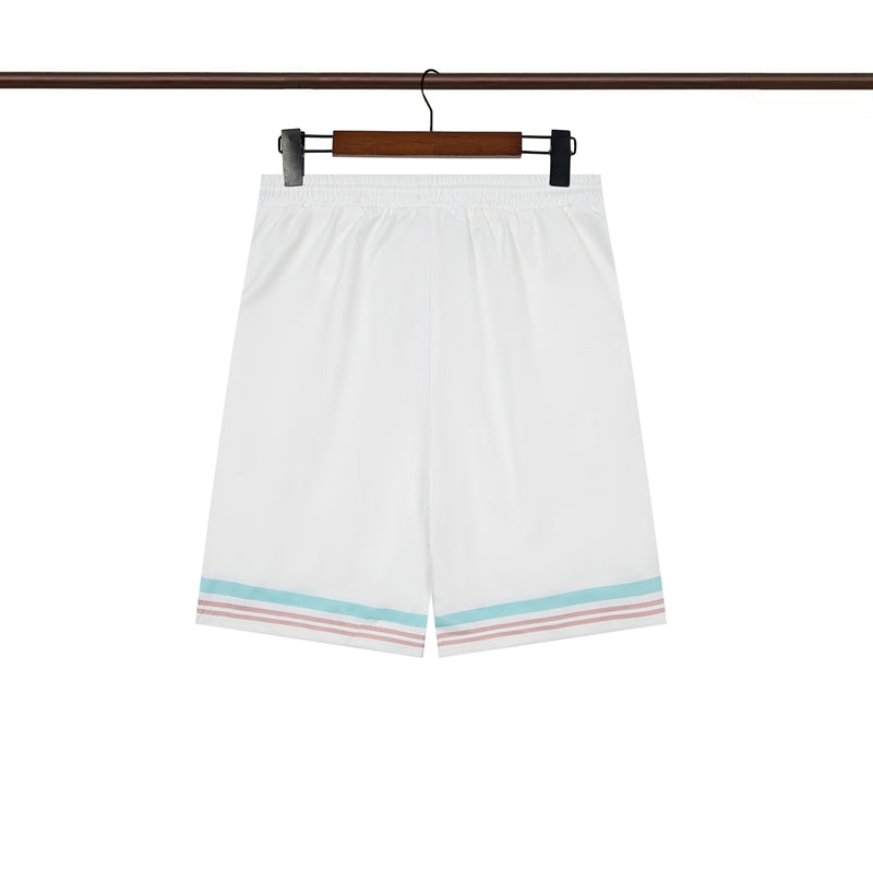 Tennis Club Summer Short Sleeve Shirt Shorts Set