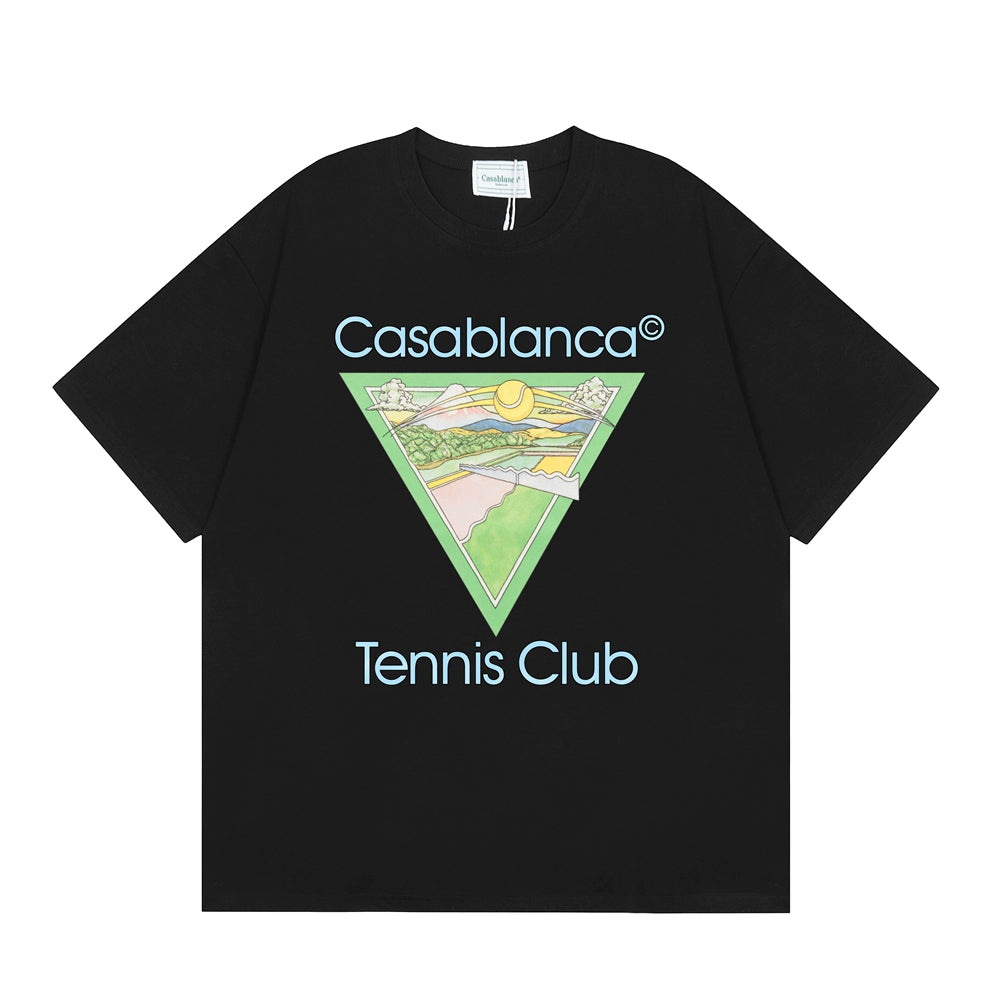 Tennis Club Cotton Short Sleeve T-Shirt