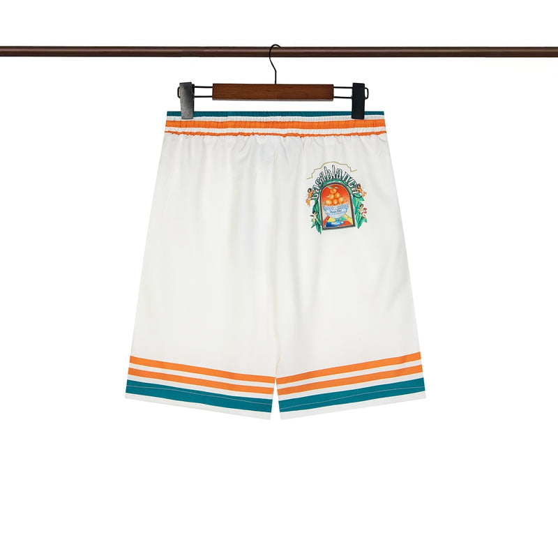 Tennis Club Summer Short Sleeve Shirt Shorts Set