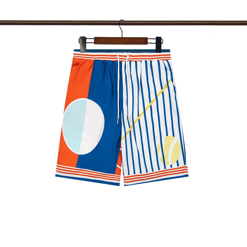 Tennis Club Summer Short Sleeve Shirt Shorts Set