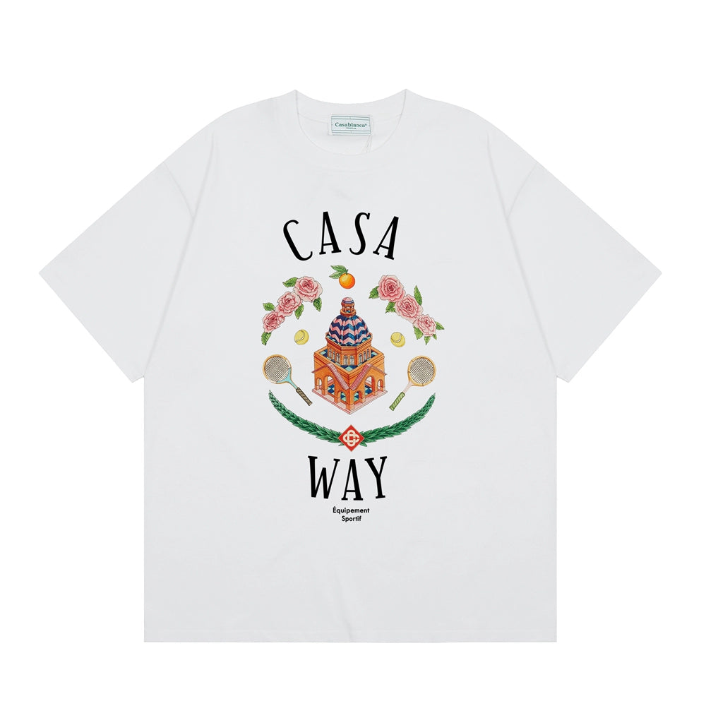 Tennis Club Cotton Short Sleeve T-Shirt