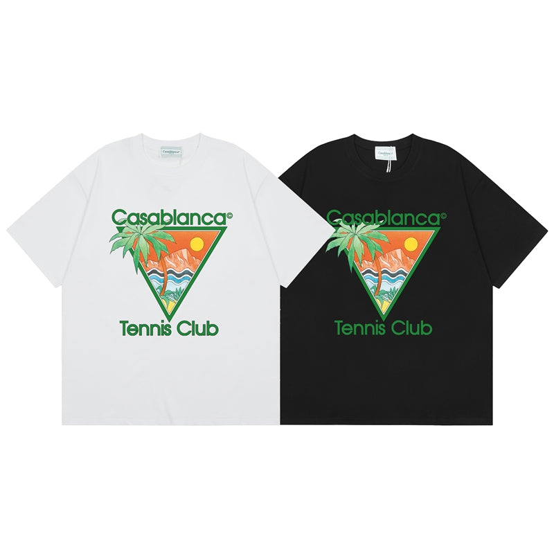 Tennis Club Cotton Short Sleeve T-Shirt