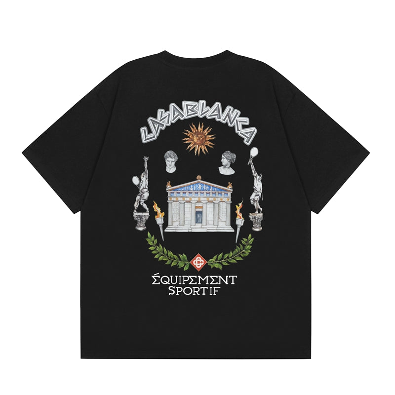 Tennis Club Cotton Short Sleeve T-Shirt