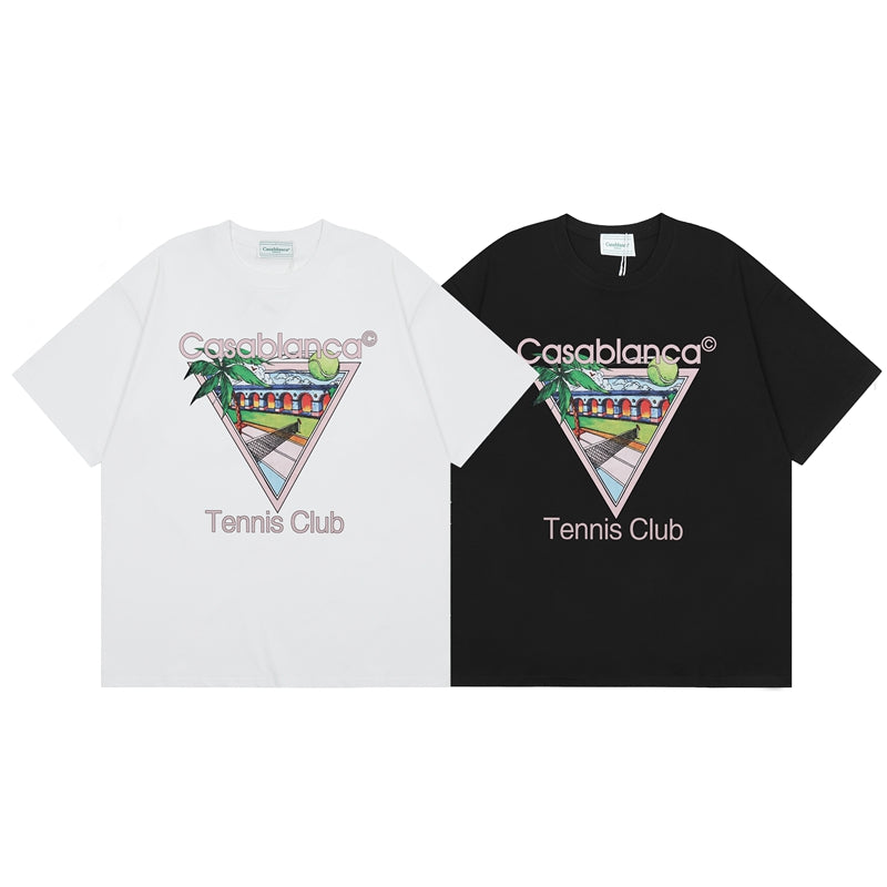 Tennis Club Cotton Short Sleeve T-Shirt