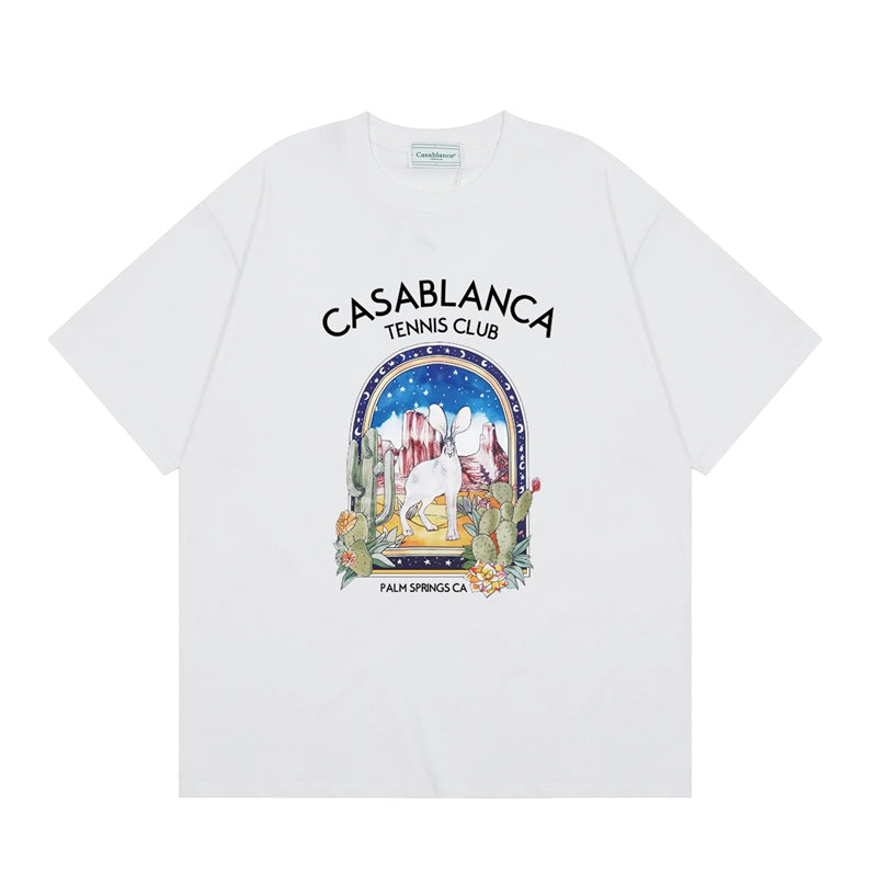 Tennis Club Cotton Short Sleeve T-Shirt