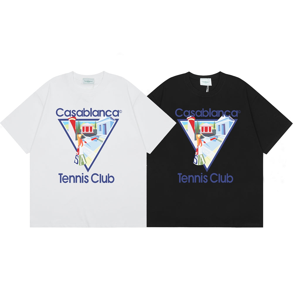 Tennis Club Cotton Short Sleeve T-Shirt