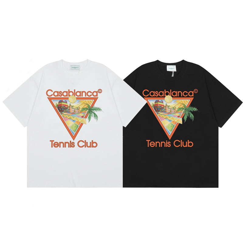 Tennis Club Cotton Short Sleeve T-Shirt