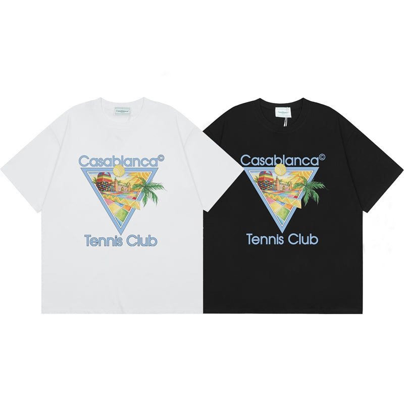 Tennis Club Cotton Short Sleeve T-Shirt