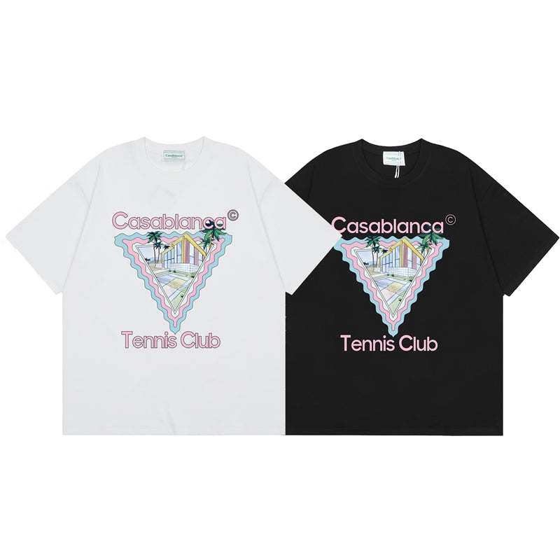 Tennis Club Cotton Short Sleeve T-Shirt