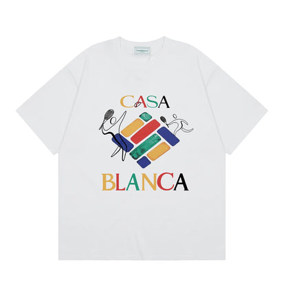 Tennis Club Cotton Short Sleeve T-Shirt