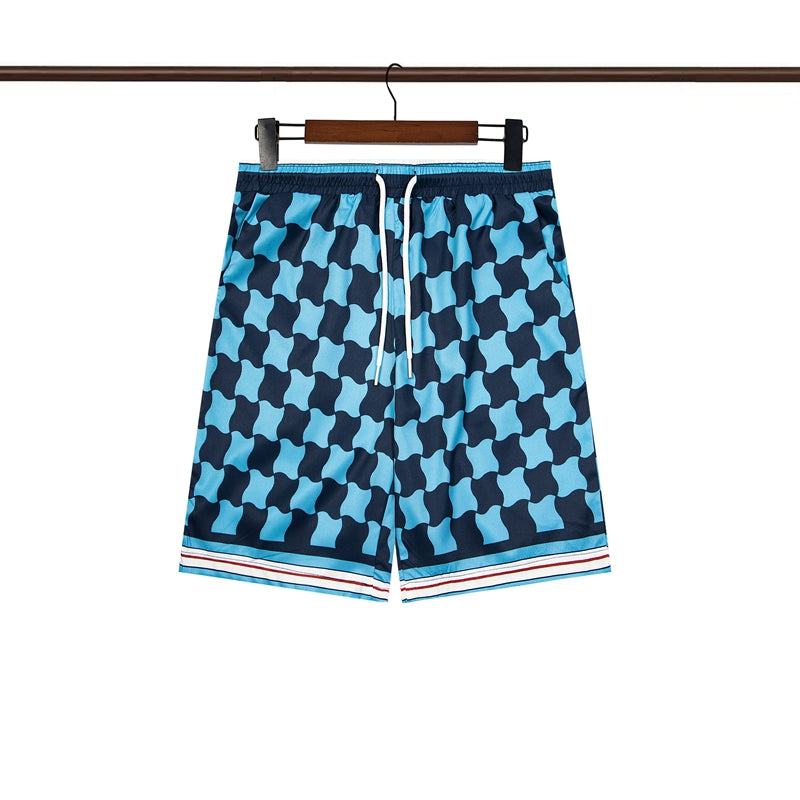 Tennis Club Summer Short Sleeve Shirt Shorts Set