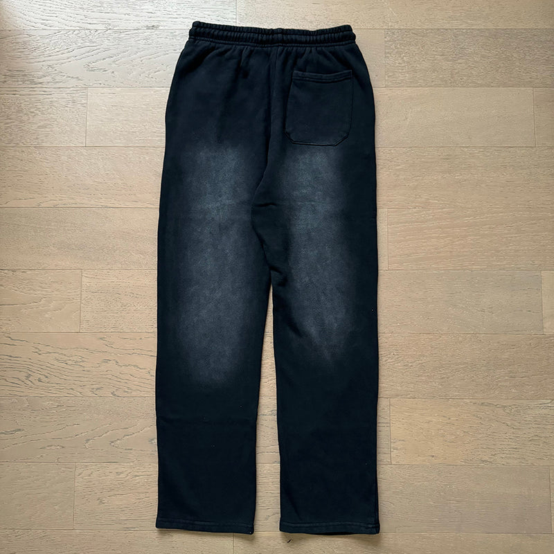 Vintage Casual Hoodie Pants Set