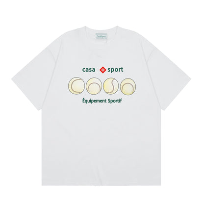 Tennis Club Cotton Short Sleeve T-Shirt