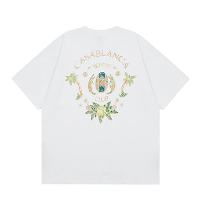 Tennis Club Cotton Short Sleeve T-Shirt
