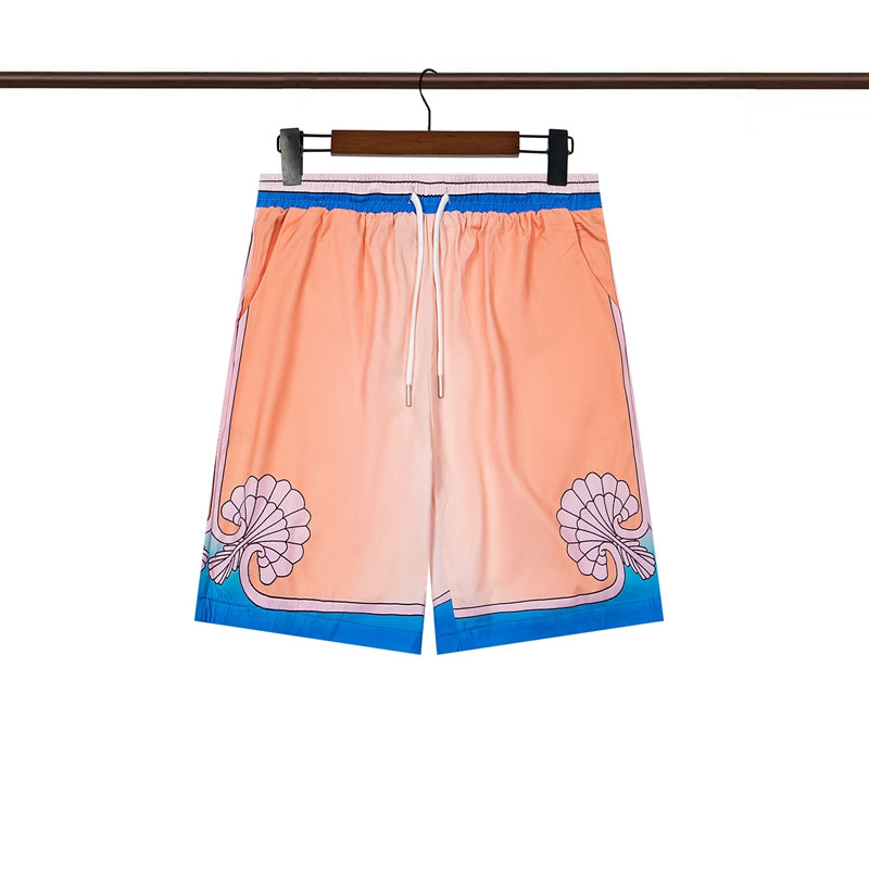 Tennis Club Summer Short Sleeve Shirt Shorts Set