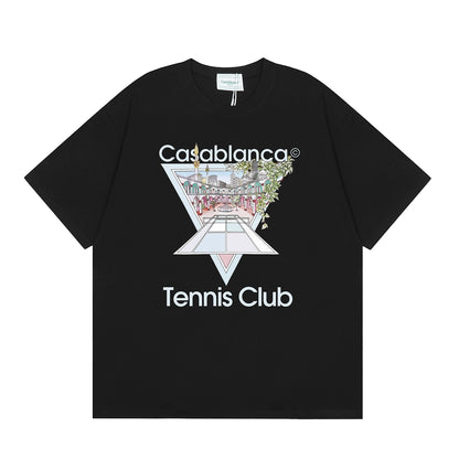 Tennis Club Cotton Short Sleeve T-Shirt