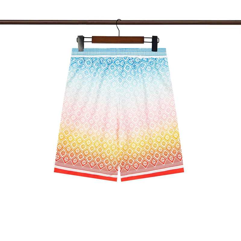 Tennis Club Summer Short Sleeve Shirt Shorts Set