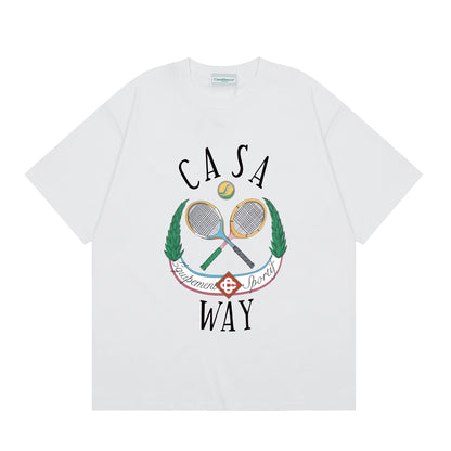 Tennis Club Cotton Short Sleeve T-Shirt