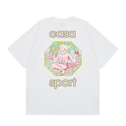 Tennis Club Cotton Short Sleeve T-Shirt